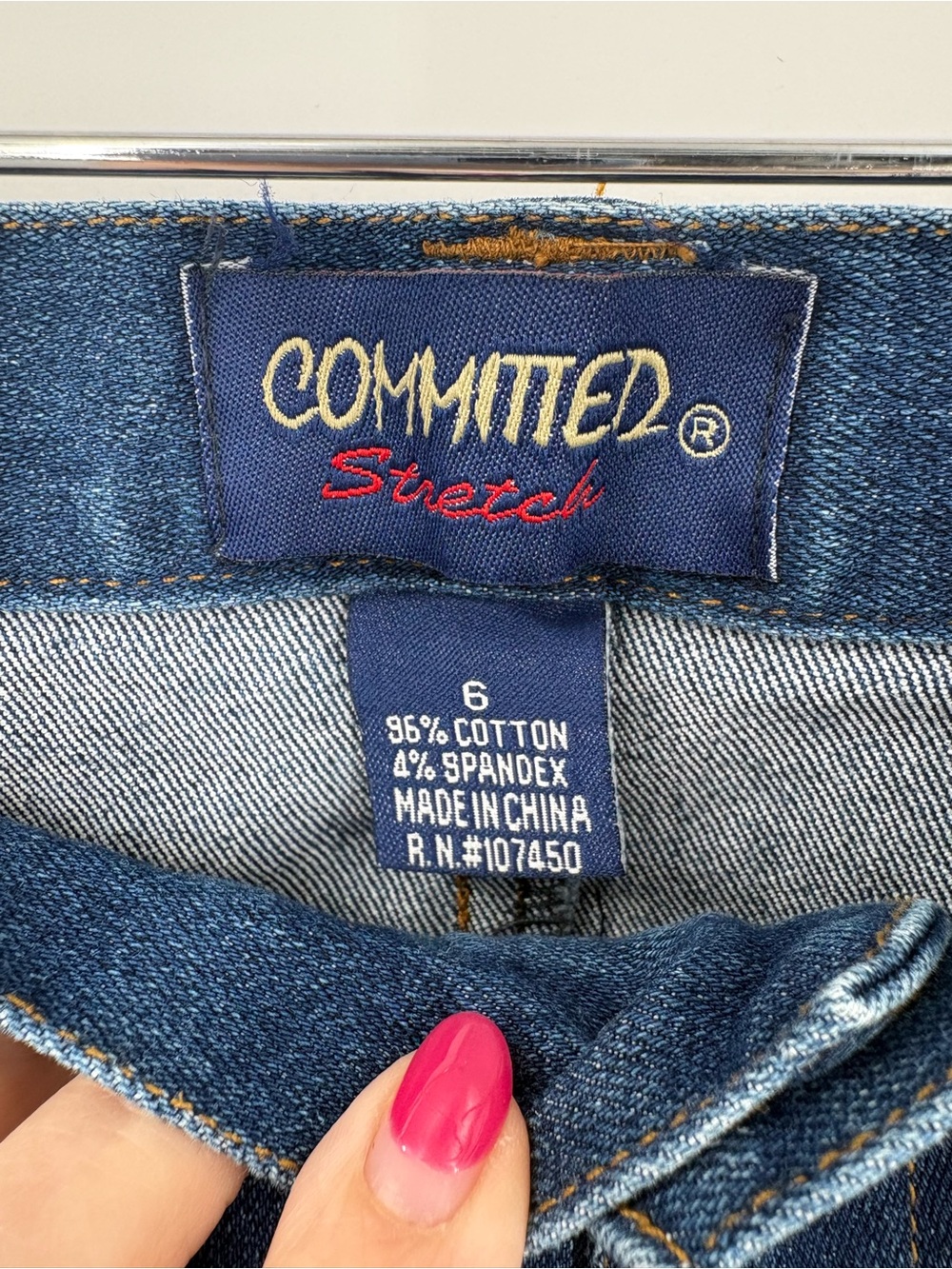 Stretch Denim Rodeo Cowgirl Western Jeans V-yoke Flare Ranch Girl Women Size 6 - Picture 6 of 13
